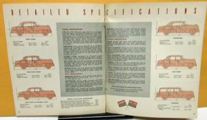 1954 Plymouth Dealer Sales Brochure Hidden Values Full Line Features Options