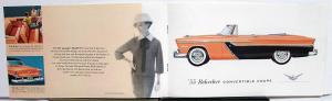 1955 Plymouth Dealer Color Sales Brochure Belvedere Features Specifications