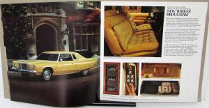 1976 Chrysler New Yorker Newport Town & Country Color Sales Brochure Original