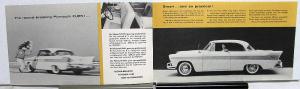 1956 Plymouth Dealer Sales Brochure Folder Fury Smashes Stock Car Records NASCAR