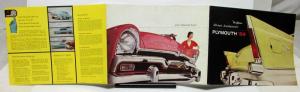 1956 Plymouth Dealer Sales Brochure Folder All New Aerodynamic Styling