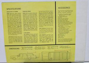 1957 Plymouth Dealer Color Sales Brochure Folder Suburbans Station Wagons
