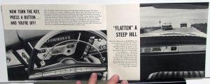 1959 Plymouth Dealer Sales Brochure Forward Look Models Test Drive