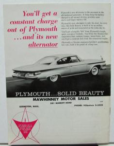 1961 Plymouth Traveler Magazine May Vol 2 No 5 Edition Dealer Customer Industry