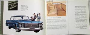 1963 Chrysler Imperial Prestige Color Oversized Sales Brochure Original
