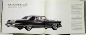 1963 Chrysler Imperial Prestige Color Oversized Sales Brochure Original
