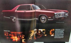 1969 Chrysler 300 Newport & Custom T&C Wagon NY Color XL Sales Brochure Orig