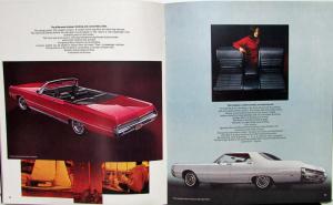 1969 Chrysler 300 Newport & Custom T&C Wagon NY Color XL Sales Brochure Orig