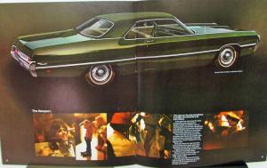 1969 Chrysler 300 Newport & Custom T&C Wagon NY Color XL Sales Brochure Orig