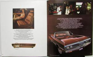 1969 Chrysler 300 Newport & Custom T&C Wagon NY Color XL Sales Brochure Orig