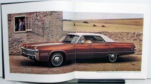 1973 Chrysler Imperial LeBaron Color XL Raised Embossed Sales Brochure Original