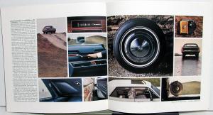 1973 Chrysler Imperial LeBaron Color XL Raised Embossed Sales Brochure Original