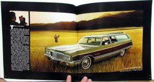 1973 Chrysler New Yorker Newport Town & Country Wagon Color XL Sales Brochure