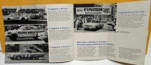 1964 Plymouth Dealer Mailer Performance Racing Stock Car Petty Drag Racing