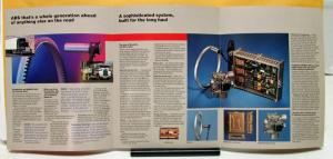 1989 Freightliner Truck WABCO Anti Lock Braking System Sales Folder