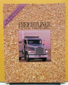 1991 Freightliner Truck Model FLD112SD Conventional Sales Brochure