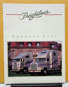 1993 Freightliner Truck Model FLD120 112 FLC112 Series 60 70 80 Sales Brochure