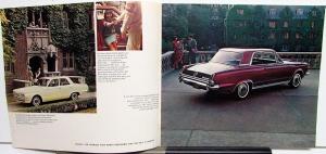 1965 Plymouth Valiant Dealer Color Sales Brochure Options Features