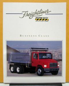 1995 Freightliner Truck Business Class Model FL80 Sales Folder & Specifications
