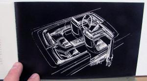 1965 Plymouth VIP Concept Car Brochure Car Show Dealer Handout Original Rare