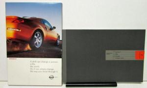 2003 Nissan Z Dealer Sales Brochure Portfolio