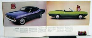 1970 Plymouth Makes It Brochure Road Runner GTX Cuda Duster Hemi 440+6 Revised