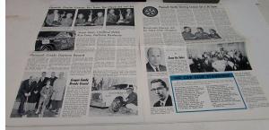 April 1966 Chrysler Plymouth Times Dealer Newspaper Richard Petty Shirley Shahan