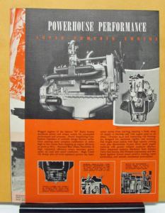 1946 FWD Truck Series H Four Wheel Drive Safe Dependable Rugged Sales Folder