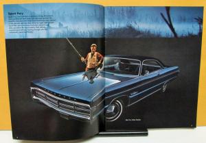 1971 Plymouth Fury I II III Sport GT Wagon Dealer Color Sales Brochure Original