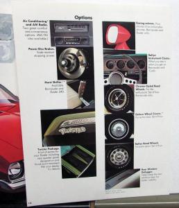 1972 Plymouth Barracuda Cuda Duster Valiant Chrysler Color Sales Brochure