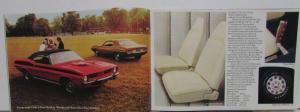 1973 Chrysler Plymouth Duster Cuda Road Runner Full Line Sales Brochure