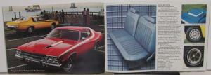 1973 Chrysler Plymouth Duster Cuda Road Runner Full Line Sales Brochure