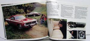 1974 Chrysler Plymouth Imperial Fury Satellite Duster Cuda Sales Brochure Orig