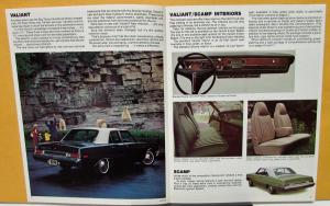 1974 Plymouth Duster Valiant Cuda Scamp Sales Brochure Original