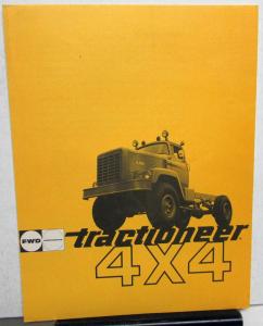 1962 FWD Truck Model Tractioneer 4x4 Sales Folder