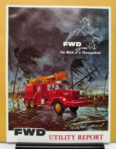 1963 FWD Truck Model Tractioneer The Mark Of A Thoroughbred Sales Brochure
