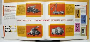 1963 FWD Truck Model Tractioneer The Mark Of A Thoroughbred Sales Brochure