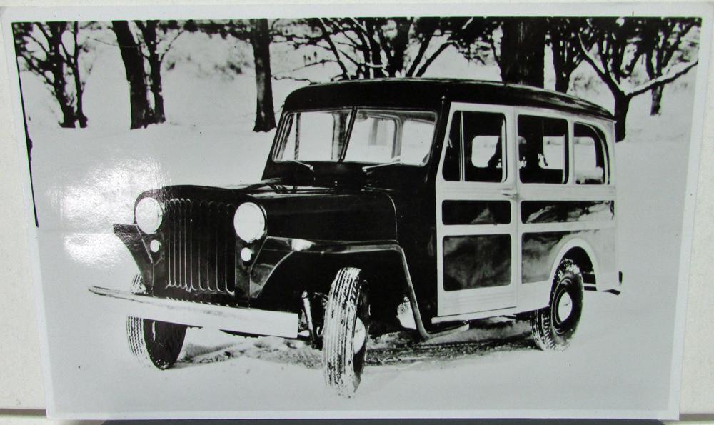 1946 Jeep All Steel Station Wagon Press Photo