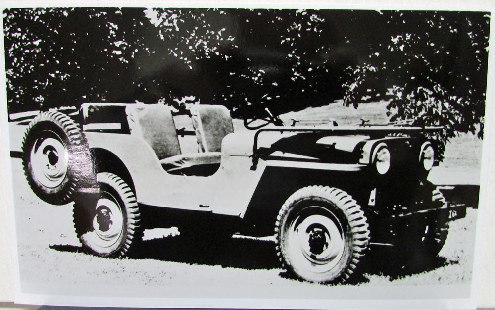 1946 Jeep CJ-2A OR Civilian Jeep Photo