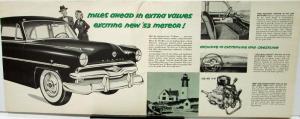 1953 Canadian Ford Mercury Meteor Dealer Sales Brochure