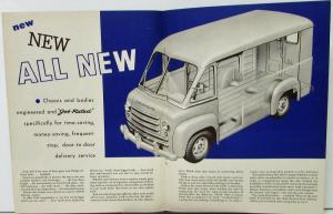 1949 Dodge Truck Door To Door Delivery Vehicles Sales Brochure Original