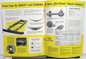1950 Dodge Y Model Four Ton Truck Sales Brochure Original