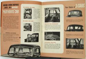 1951 Dodge Truck R T V Y Models Two & Three Fourths Thru Four Ton Sale Brochure