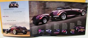 1997-1998 Plymouth Prowler Dealer Accessories Brochure Catalog Folder Large