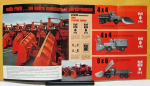 1972 FWD Truck Model Tractioneer An Extra Measure Of Performance Sales Folder