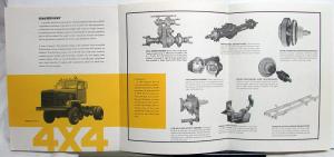 1973 FWD Truck Tractioneer Series 4x4 Sales Folder