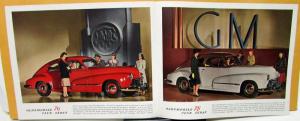 1946 Oldsmobile Dealer Color Sales Brochure Folder Large 76 78 Club Sedan