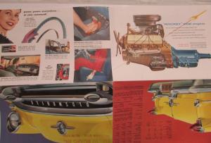 1955 Oldsmobile Dealer Color Sales Brochure Folder Large Rocket 88 98
