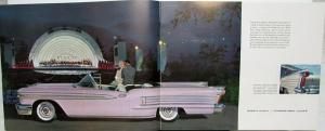 1958 Oldsmobile Dealer Color Prestige Sales Brochure Large Super Dynamic 88 98