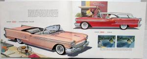 1958 Oldsmobile Dealer Color Prestige Sales Brochure Large Super Dynamic 88 98